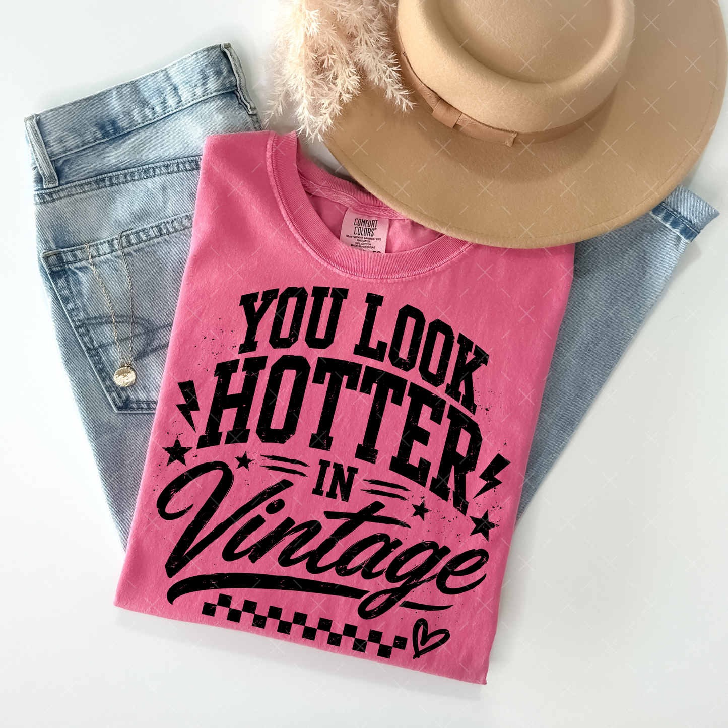You Look Hotter In Vintage - TRANSFER (SBB)