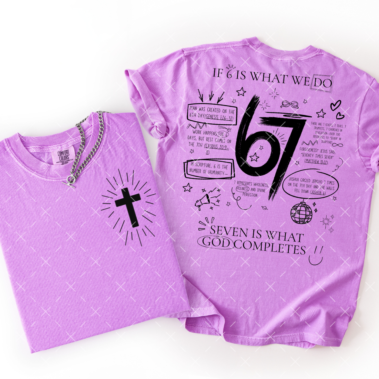 Six Seven With CROSS / Black - Transfer (TIB)