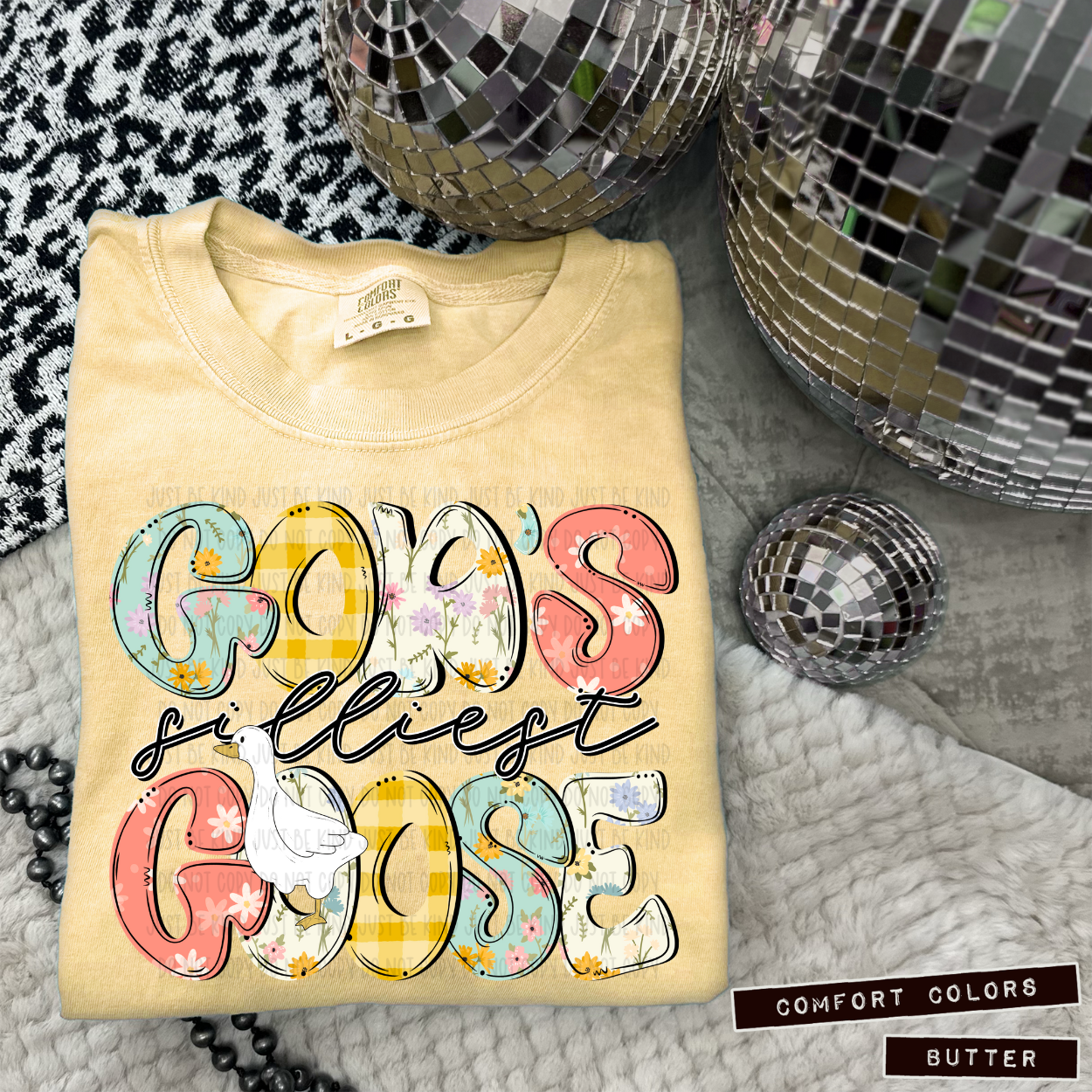 God's Silliest Goose - COMPLETED TEE