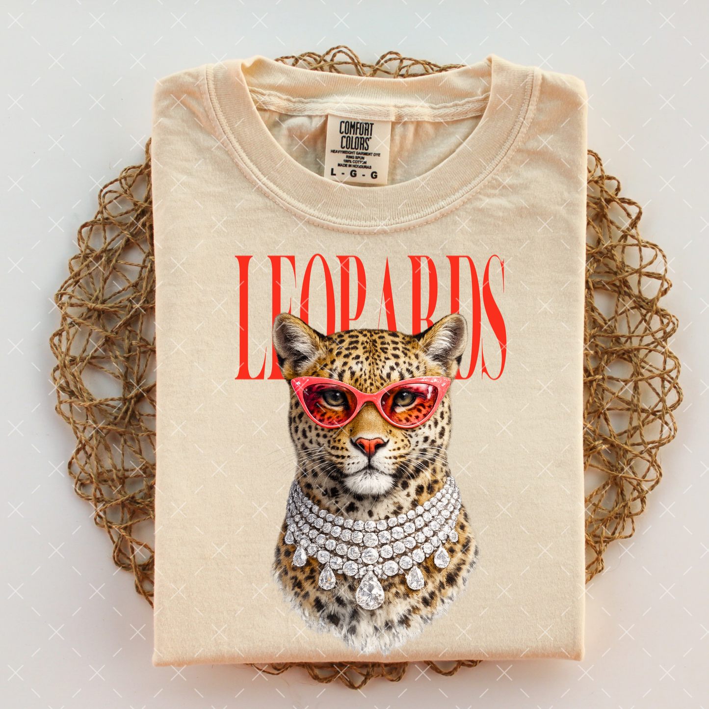 Leopards / Red - Transfers (CC)