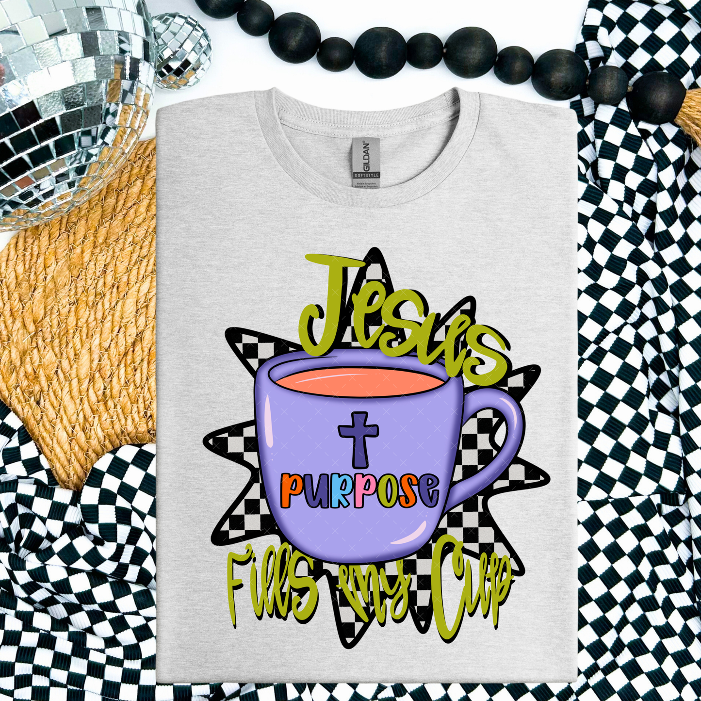 Jesus Fills My Cup - COMPLETED TEE