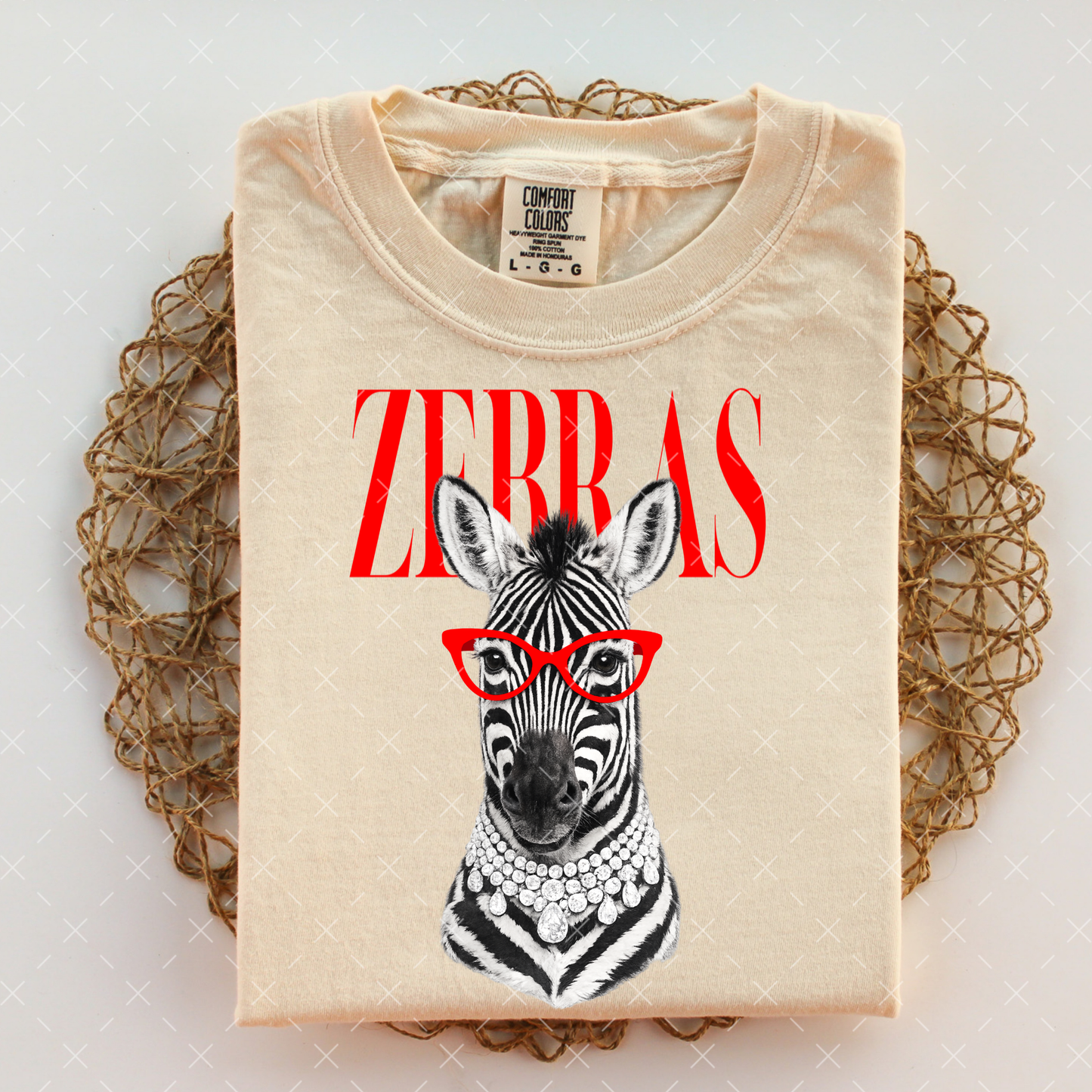 Zebras / Red - Transfers (CC)