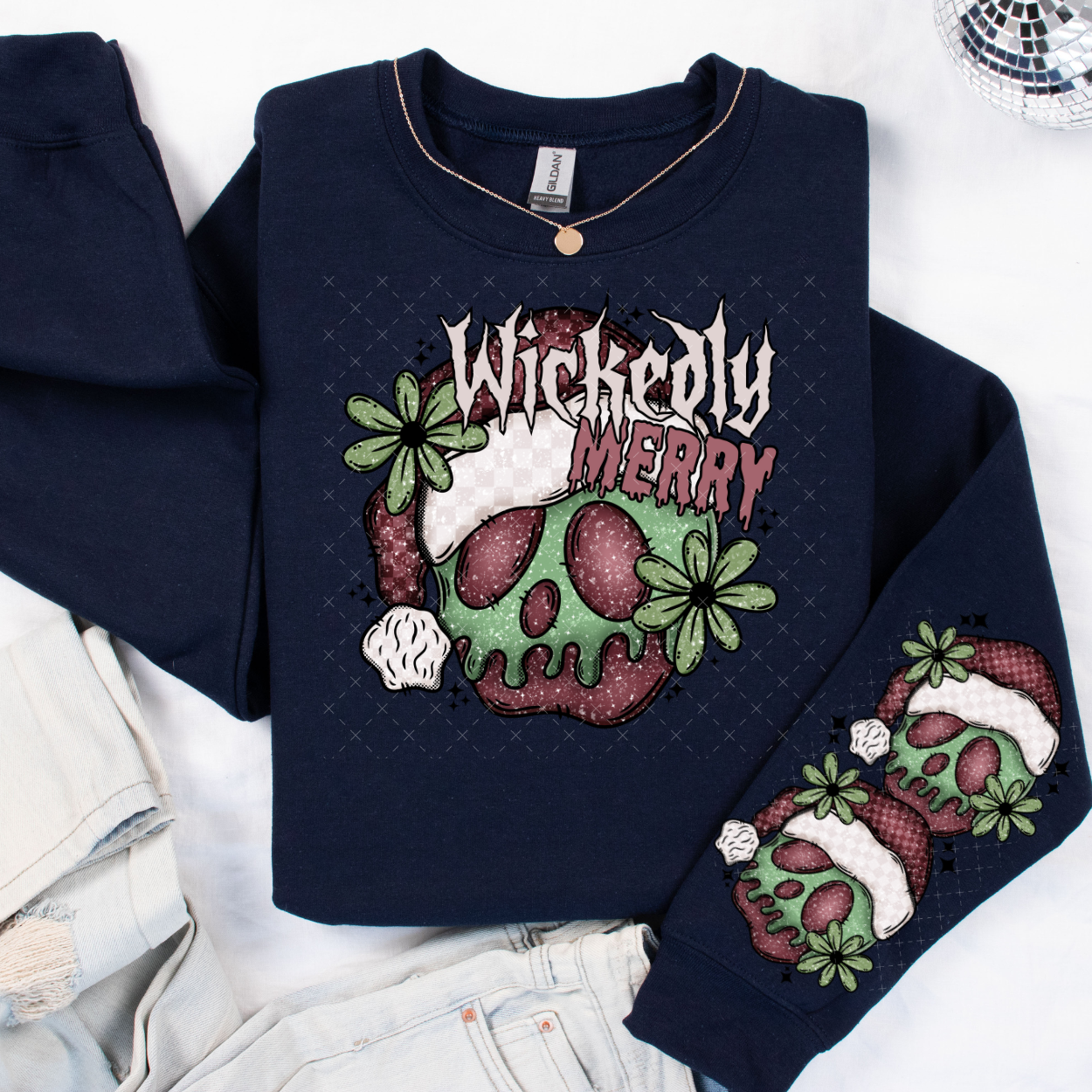 Wickedly Merry - COMPLETED SWEATSHIRT