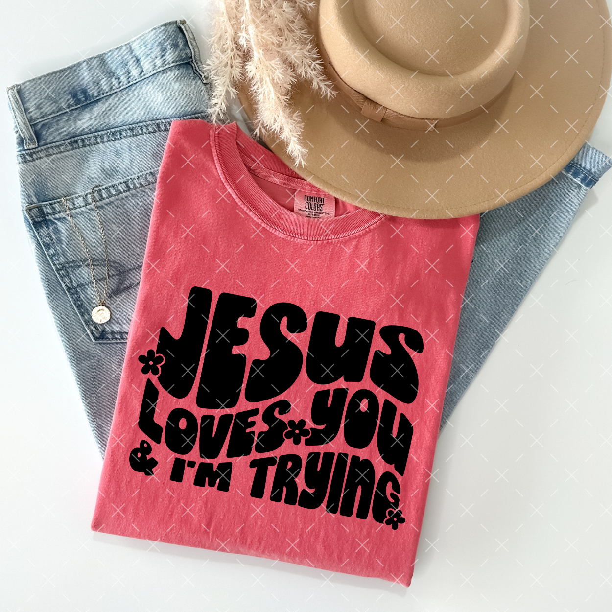 Jesus Loves you & I'm Trying - TRANSFER (OHDD)