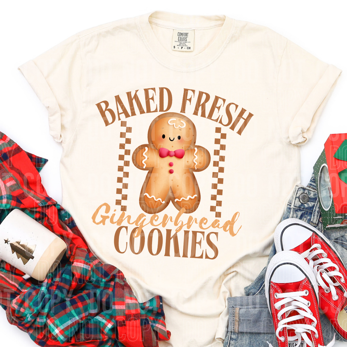Baked Fresh Gingerbread Cookies - TRANSFER (SBB)