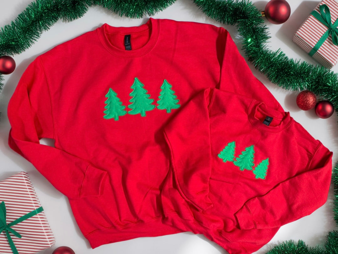 Red Raggy Tree's - EMBROIDERED SWEATSHIRT