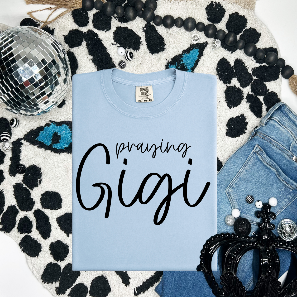 Praying Gigi / Black - TRANSFER (OHDD)