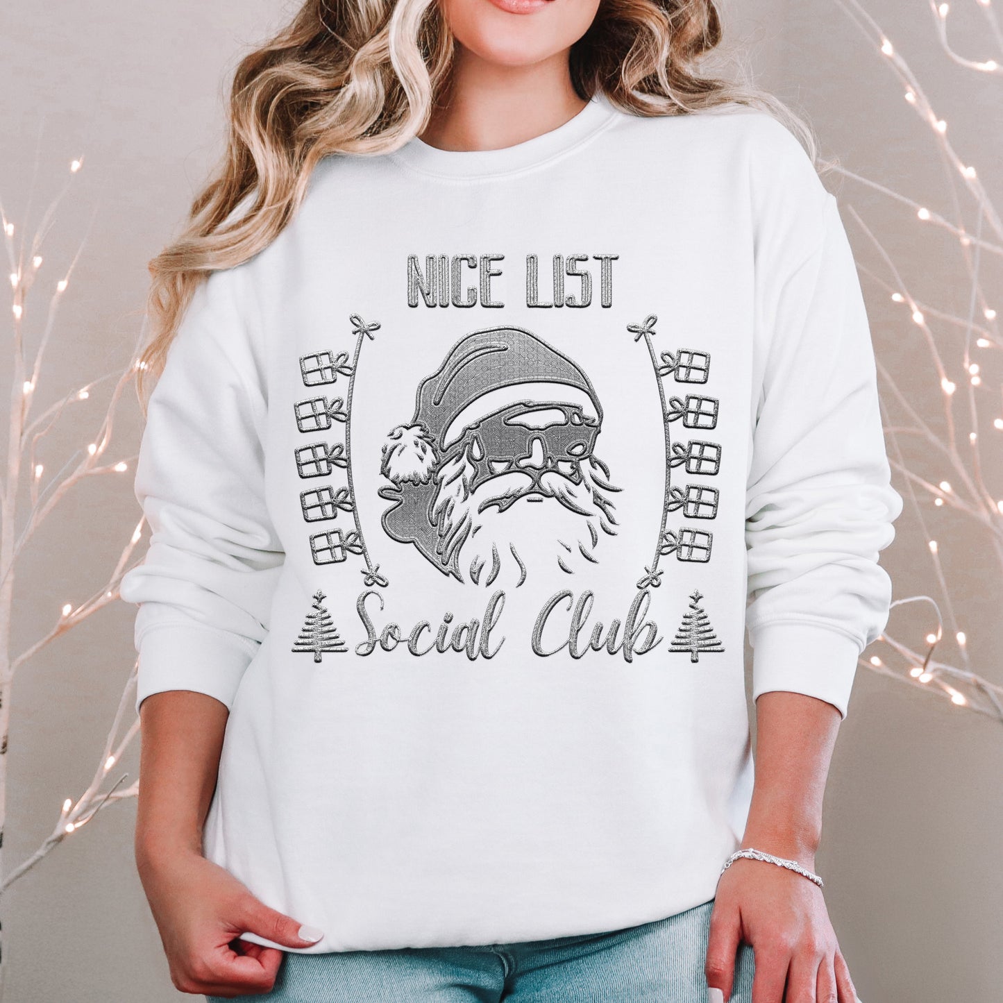 Nice List Social Club Mint Grey - TRANSFER (RT)