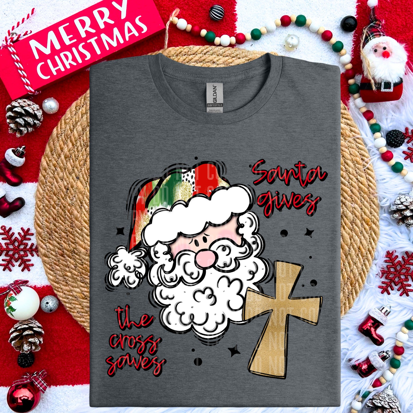 Santa Gives The Cross Saves - TRANSFERS (CC)