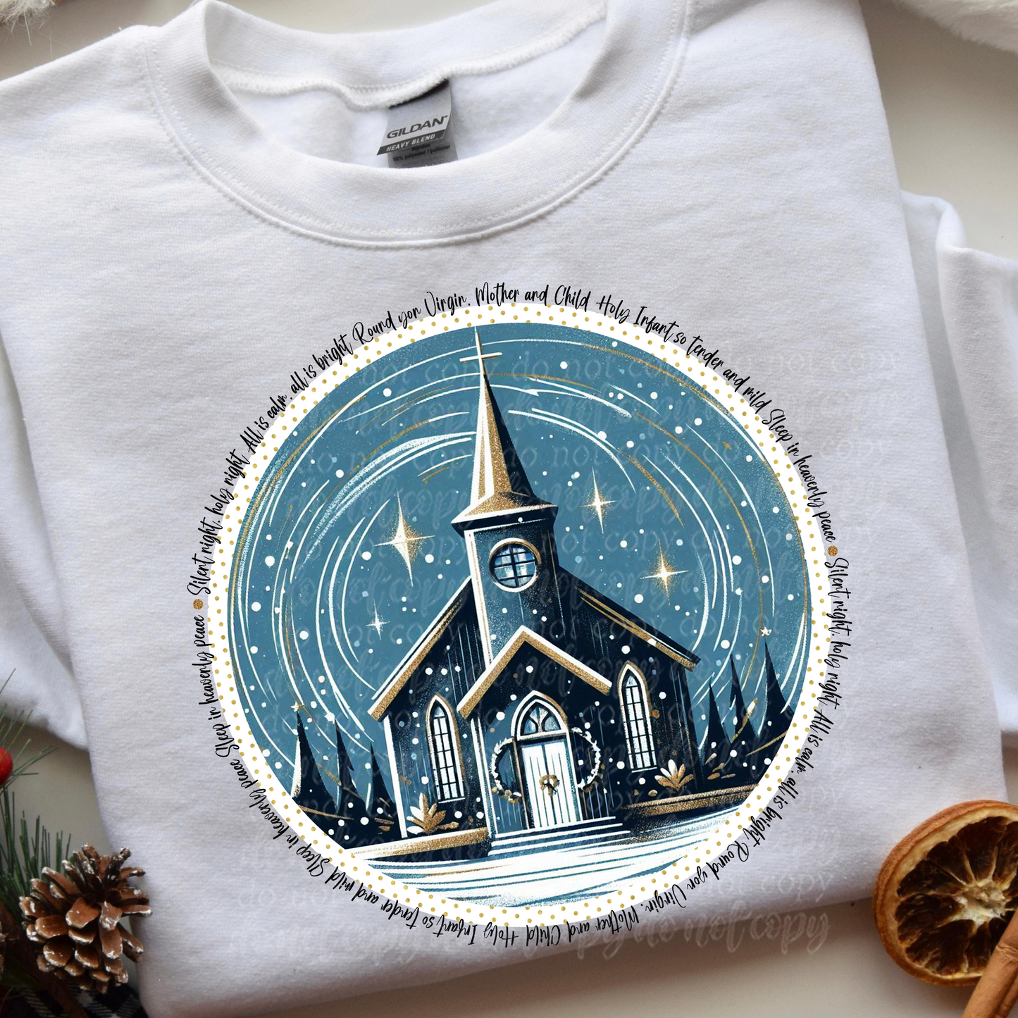 Christmas Church - TRANSFERS (TD)