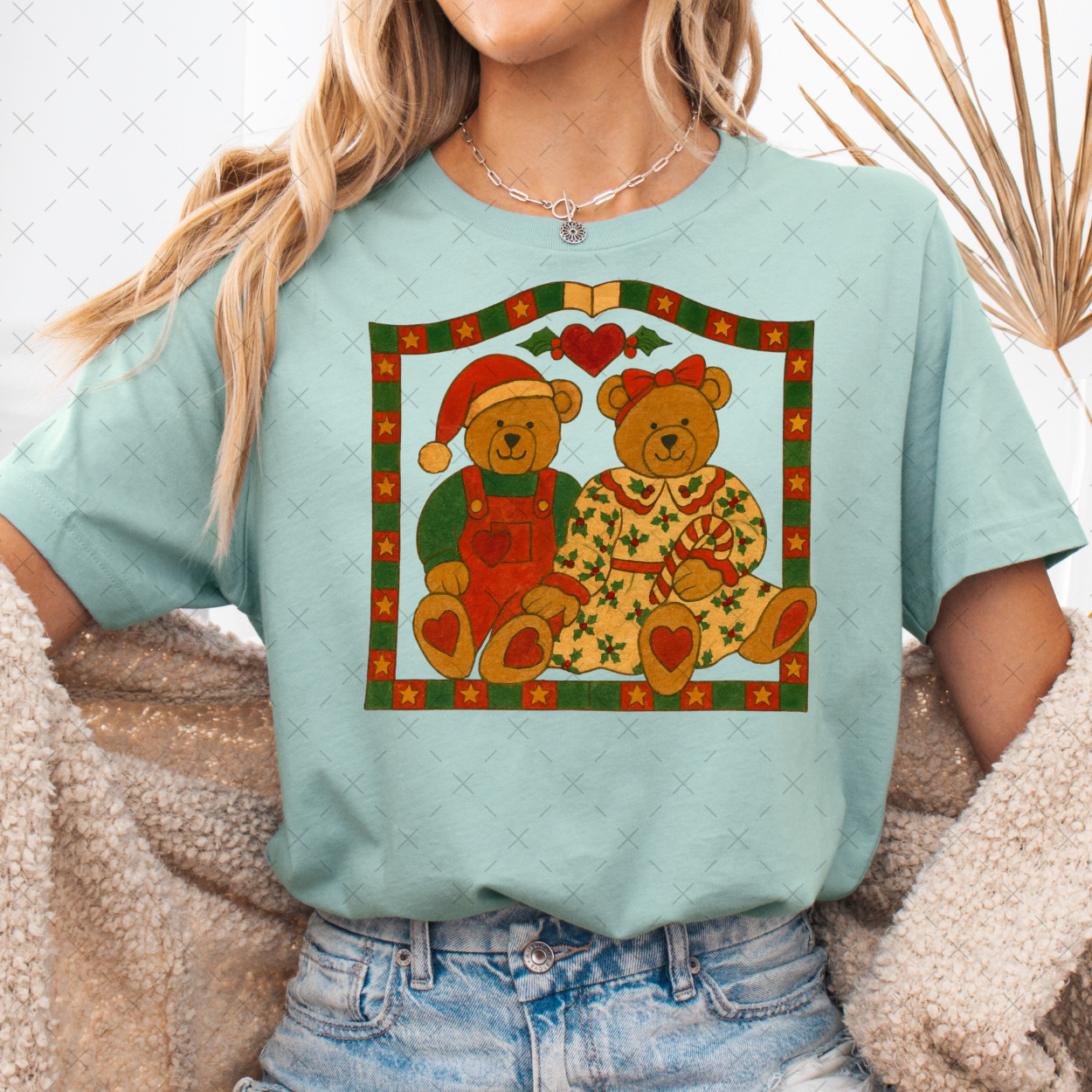 Thrifted Bears Christmas / Different Robe - TRANSFER (CS)