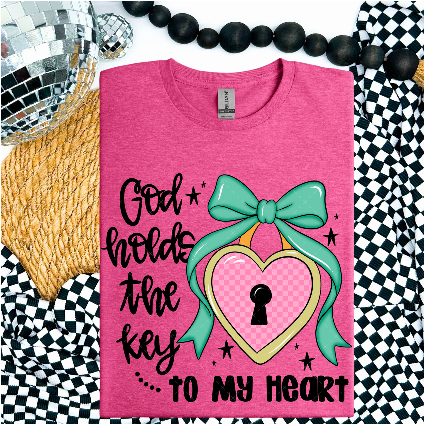 God Holds The Key To My Heart - COMPLETED TEE