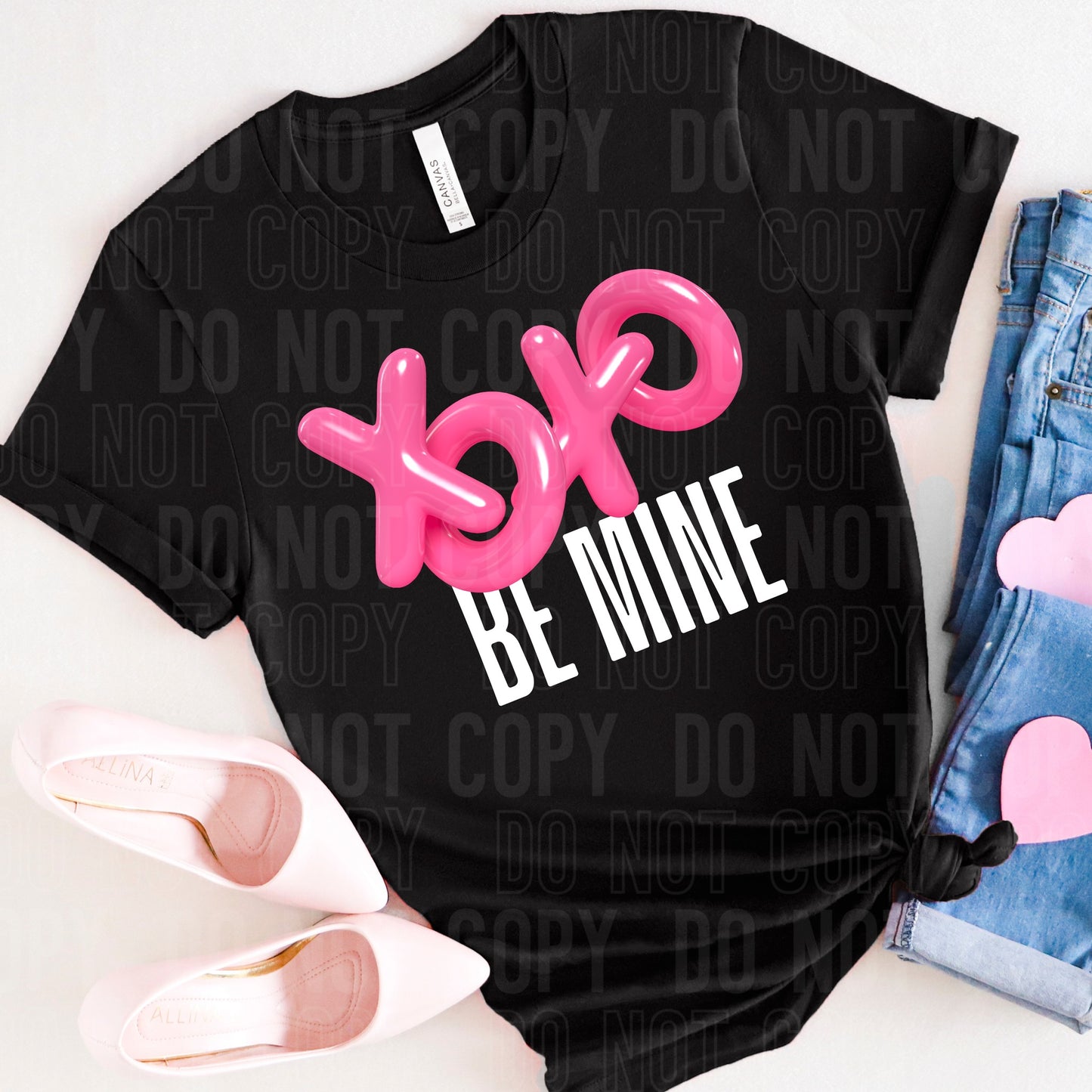 XOXO Be Mine (WHITE)- TRANSFERS (SBB)