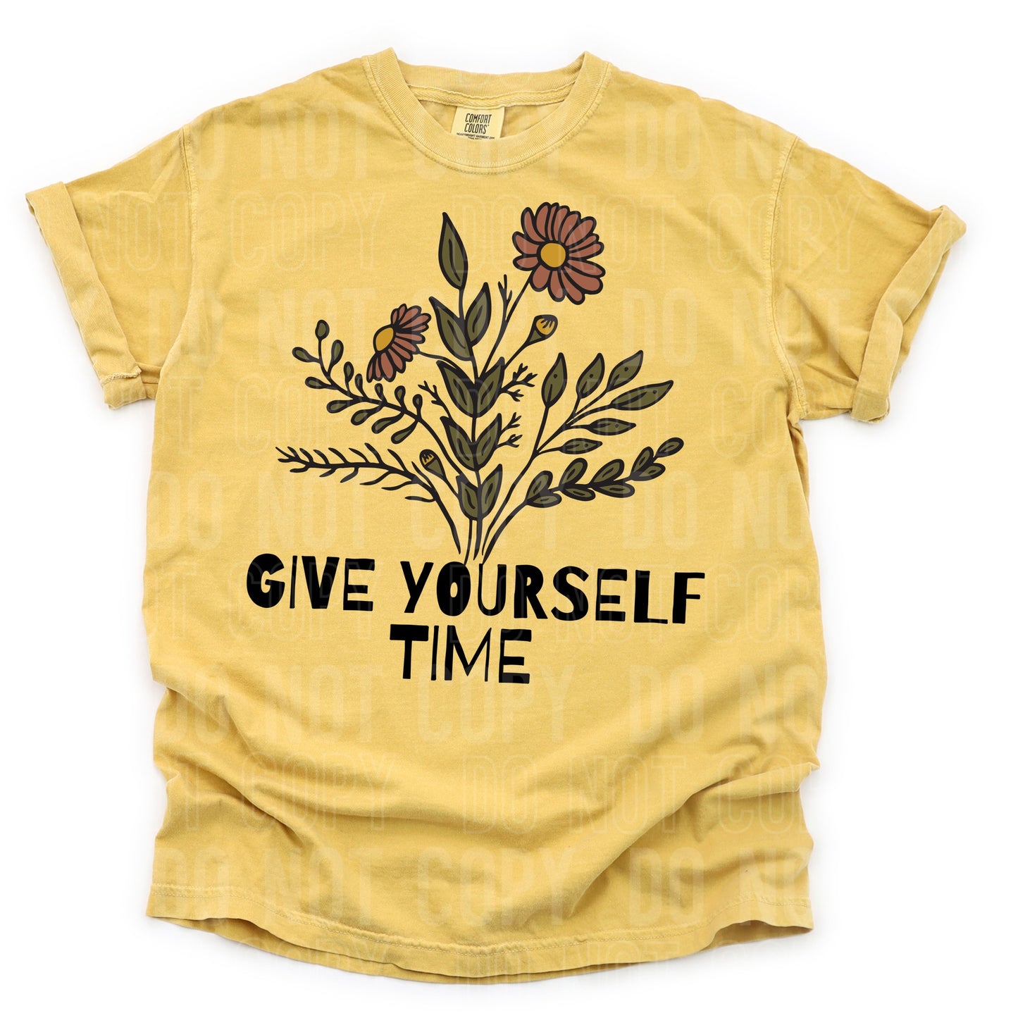 Give Yourself Time (BLACK) - TRANSFERS (SBB)