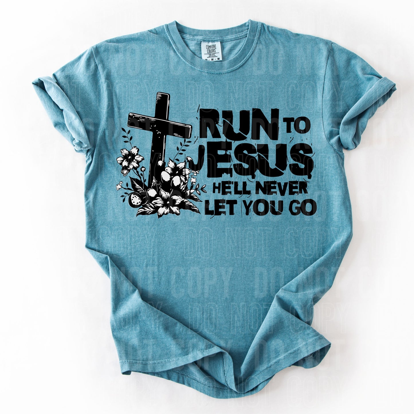 Tun To Jesus He'll Never Let You Go - TRANSFERS (SBB)