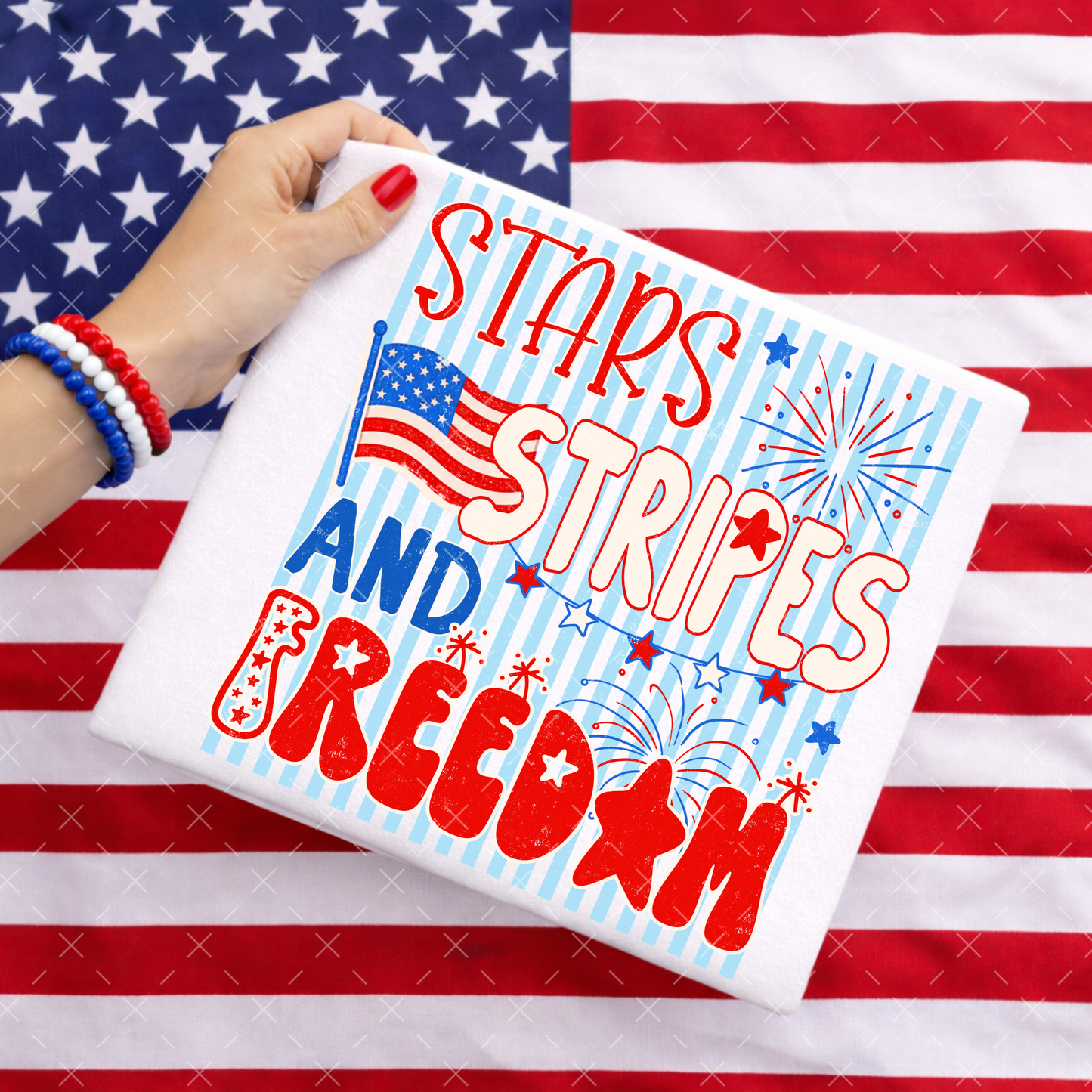 Stars Stripes 7 Freedom - TRANSFER (S)