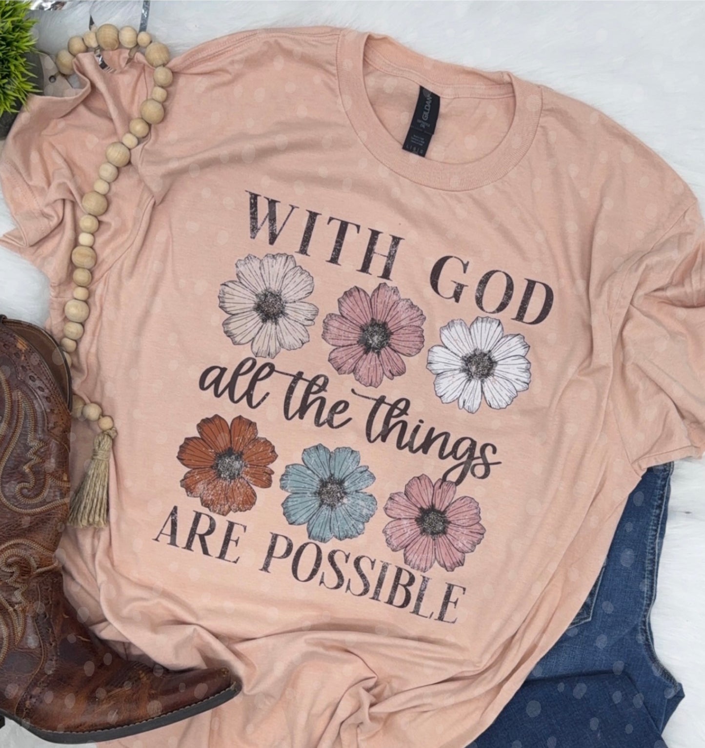 With God all things are possible- COMPLETED TEE