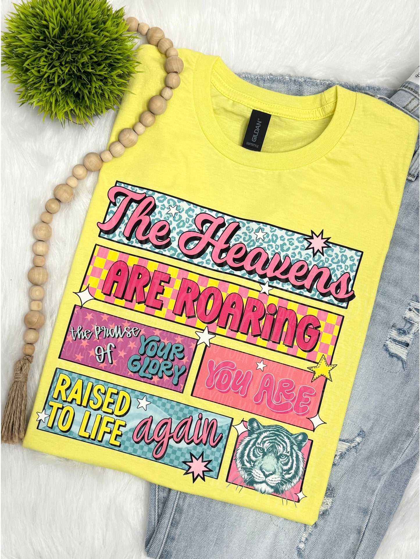 The heavens are roaring yellow- COMPLETED TEE