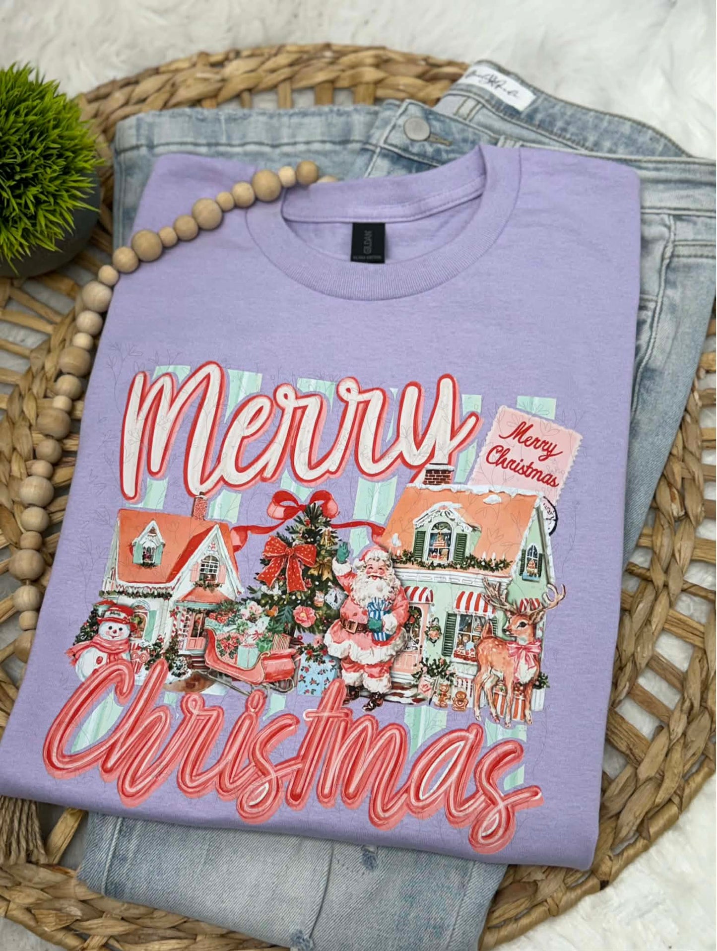 Merry Christmas | Orchid - COMPLETED TEE