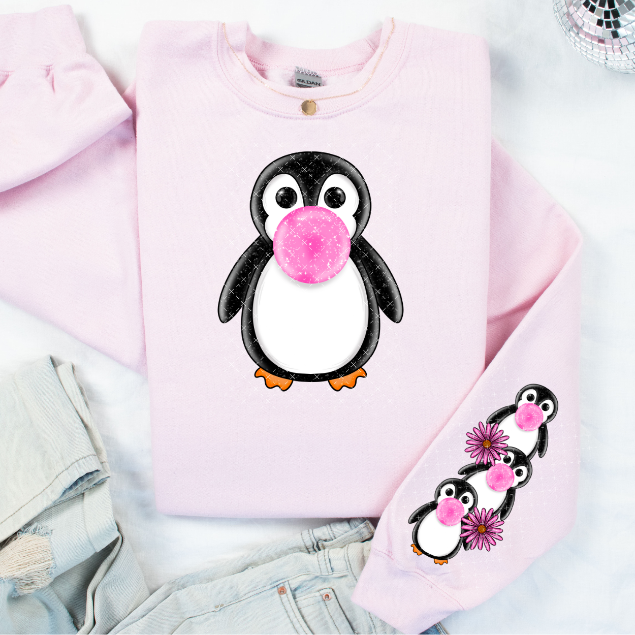 Bubble Gum - COMPLETED SWEATSHIRT