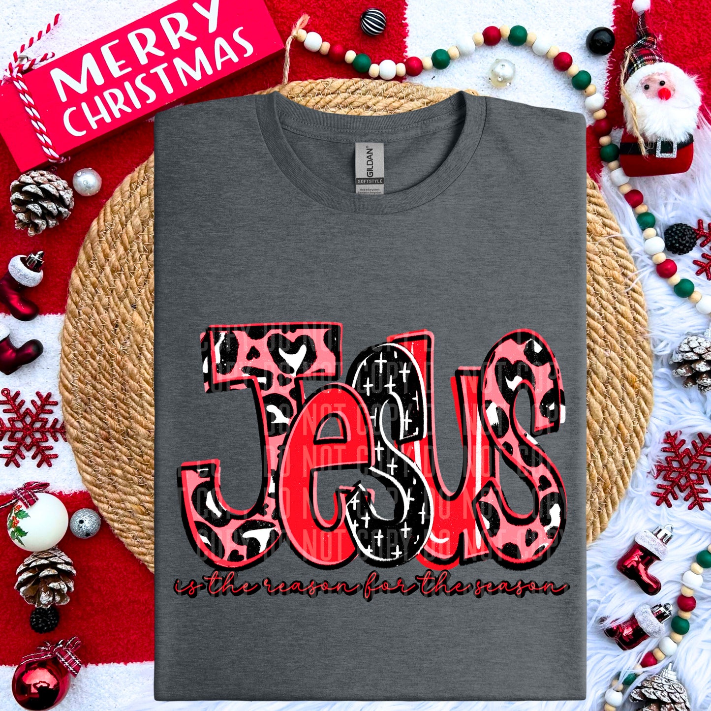 Jesus is the Reason Red and Pink - TRANSFERS (CC)