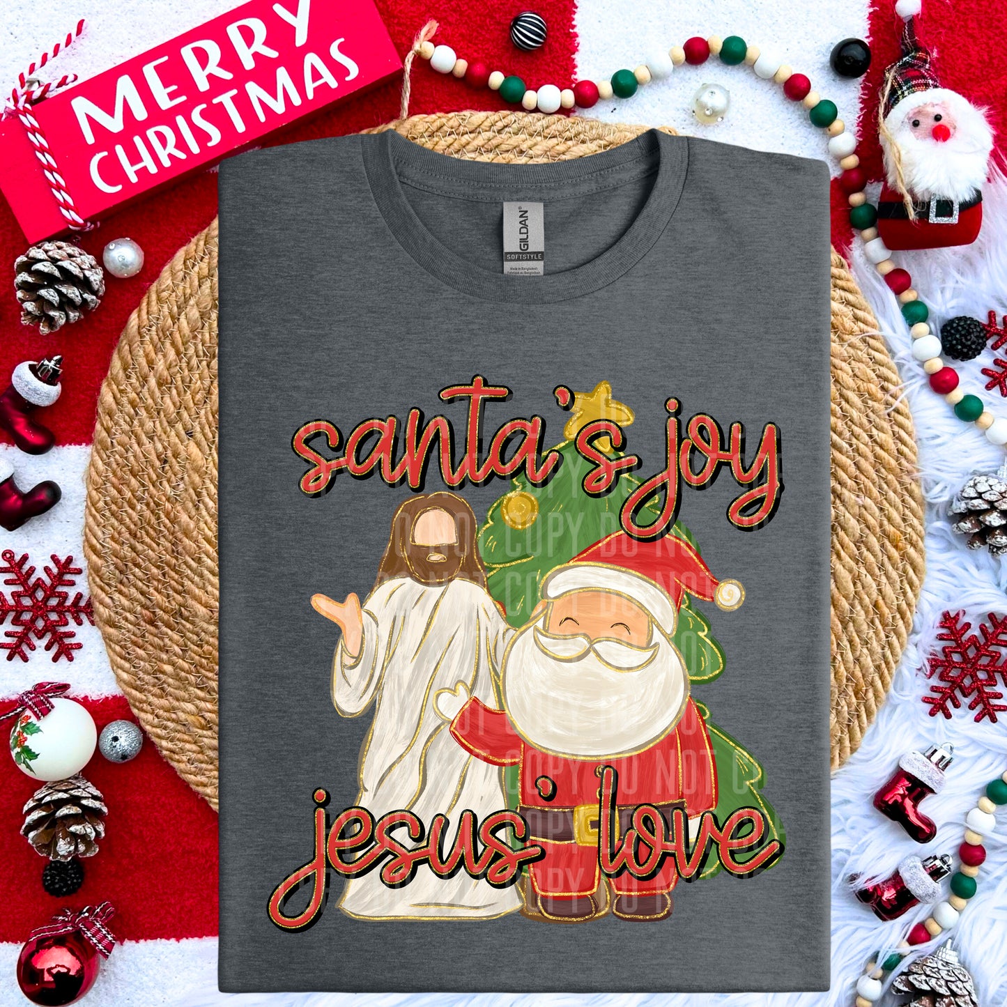 Santa’s Joy Jesus’ Love - TRANSFERS (CC)