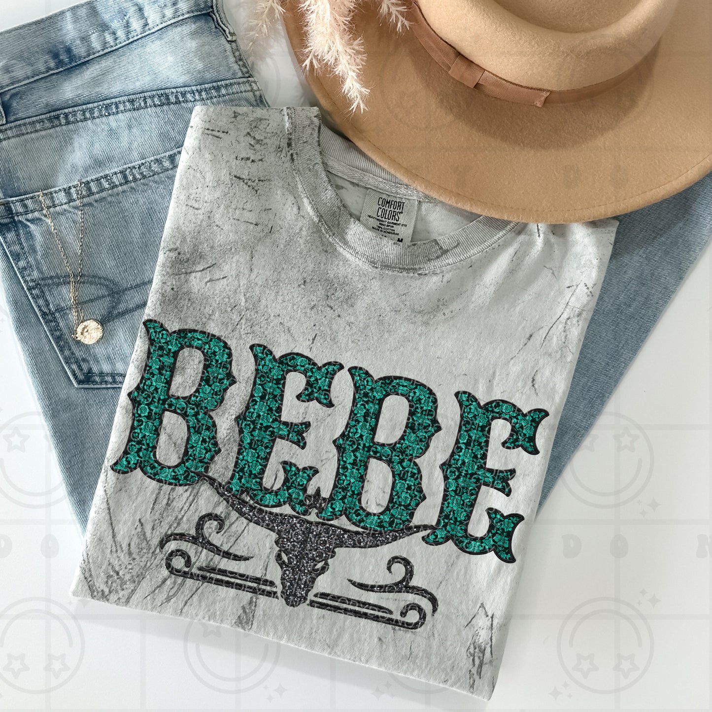 Teal Lace Bebe - TRANSFERS (HW)