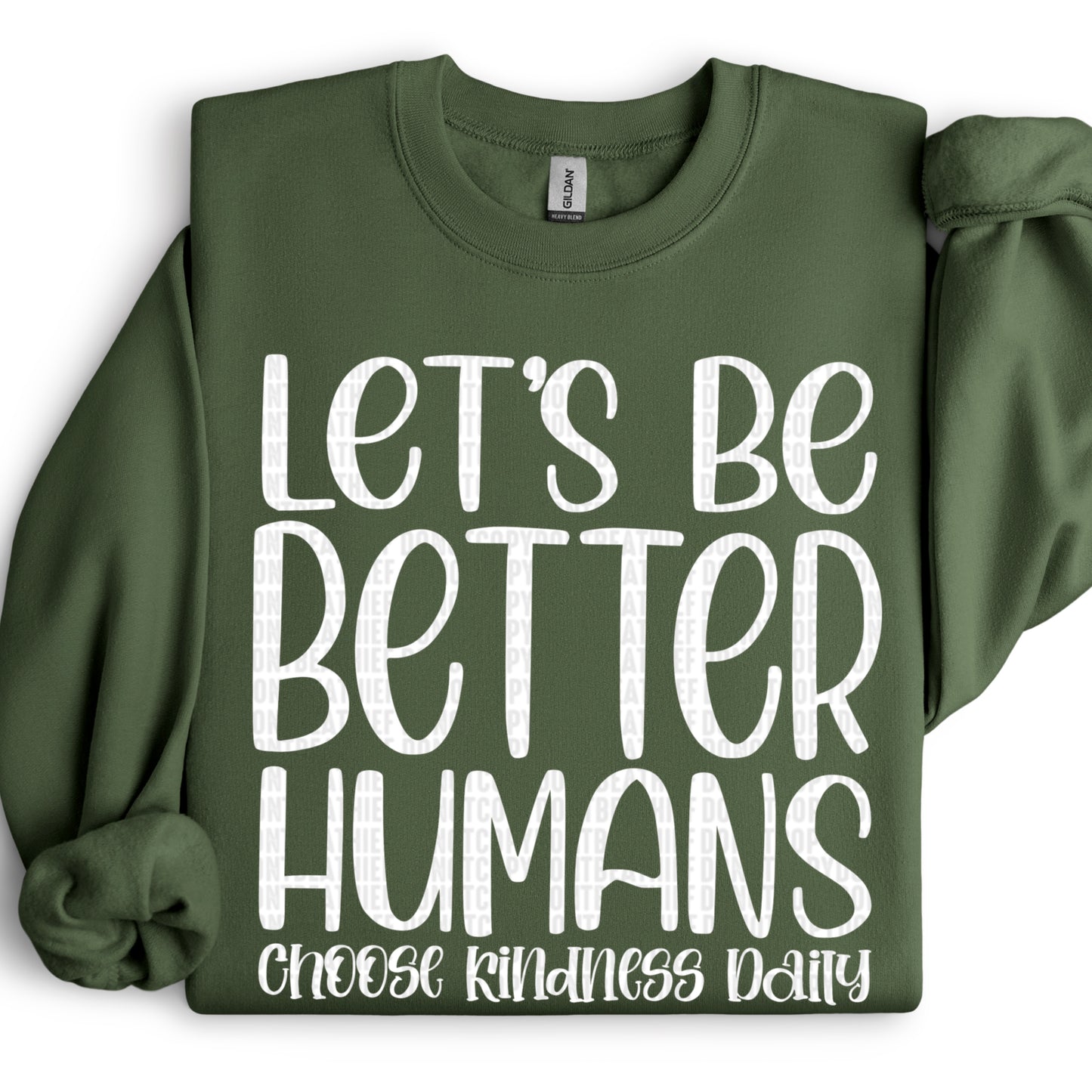 Let's Be Better Humans / White - TRANSFER (SDD)
