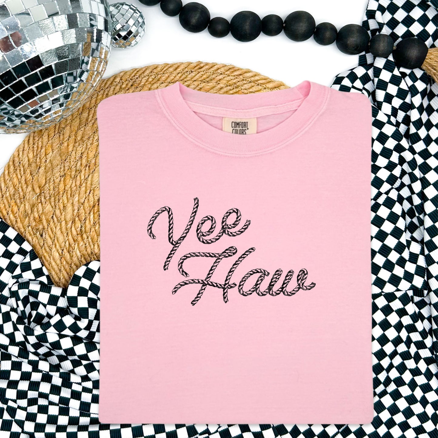 Yee Haw Rope Font Various Ink Colors - Transfer (SD)