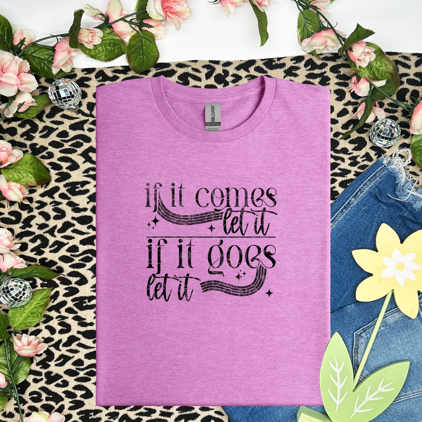 If It Comes Let It Various Ink Colors - Transfer (SD)