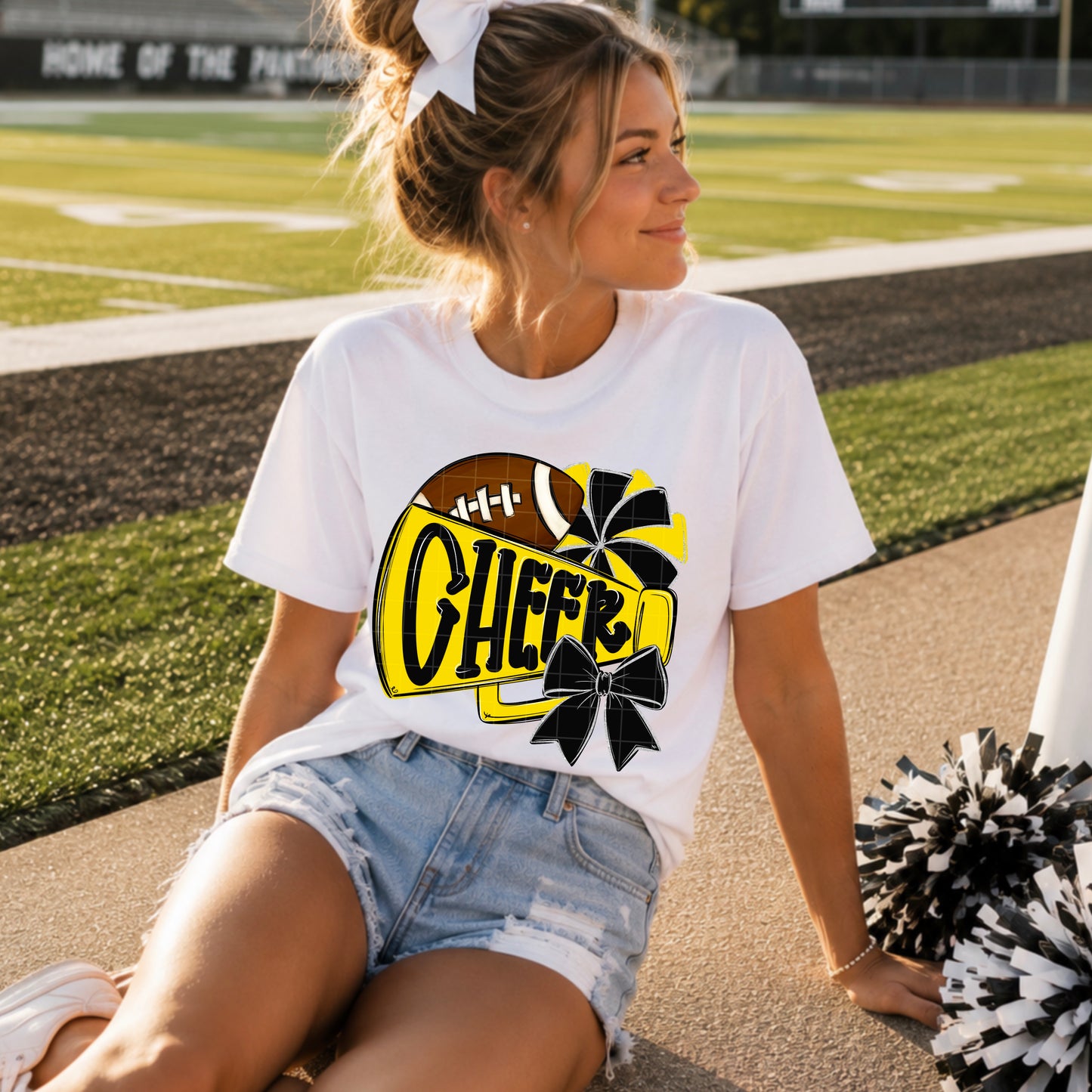 Cheer / Black & Yellow - TRANSFER (SDD)