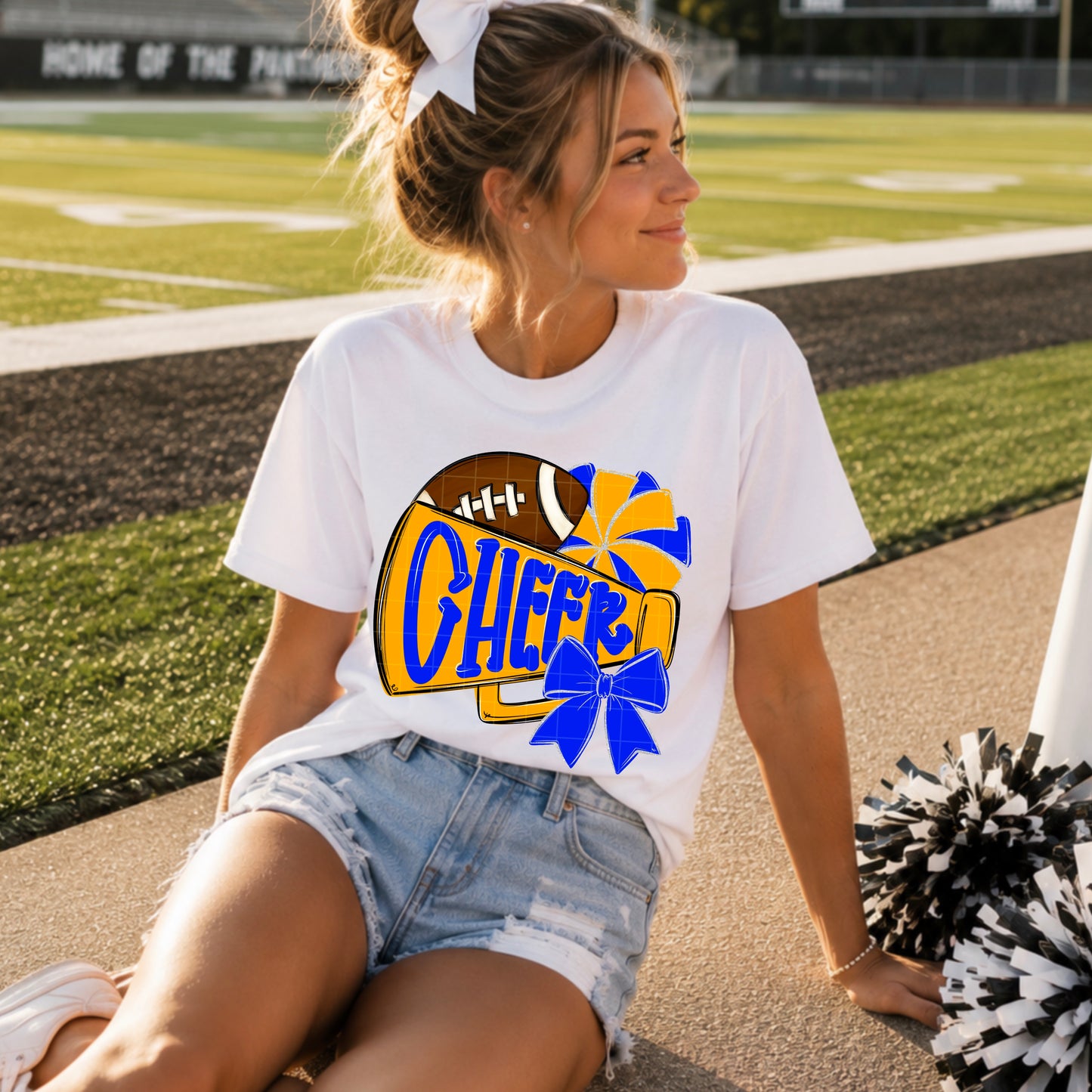 Cheer / Blue & Yellow - TRANSFER (SDD)