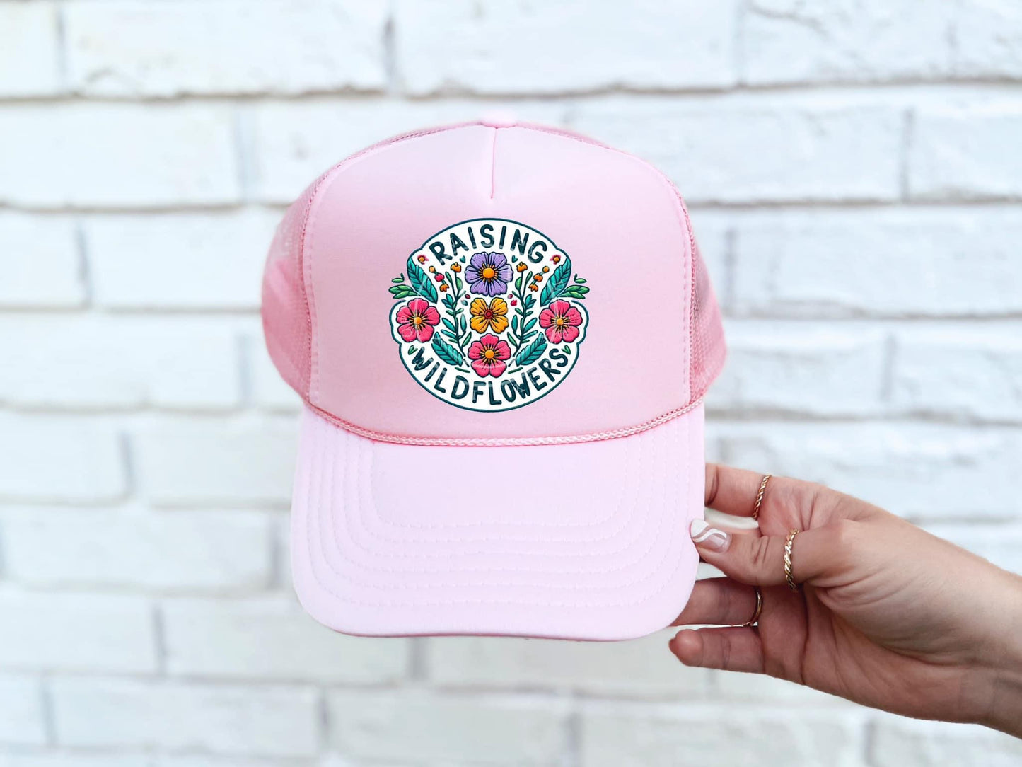 Raising Wildflowers -Hat Transfer (TE)