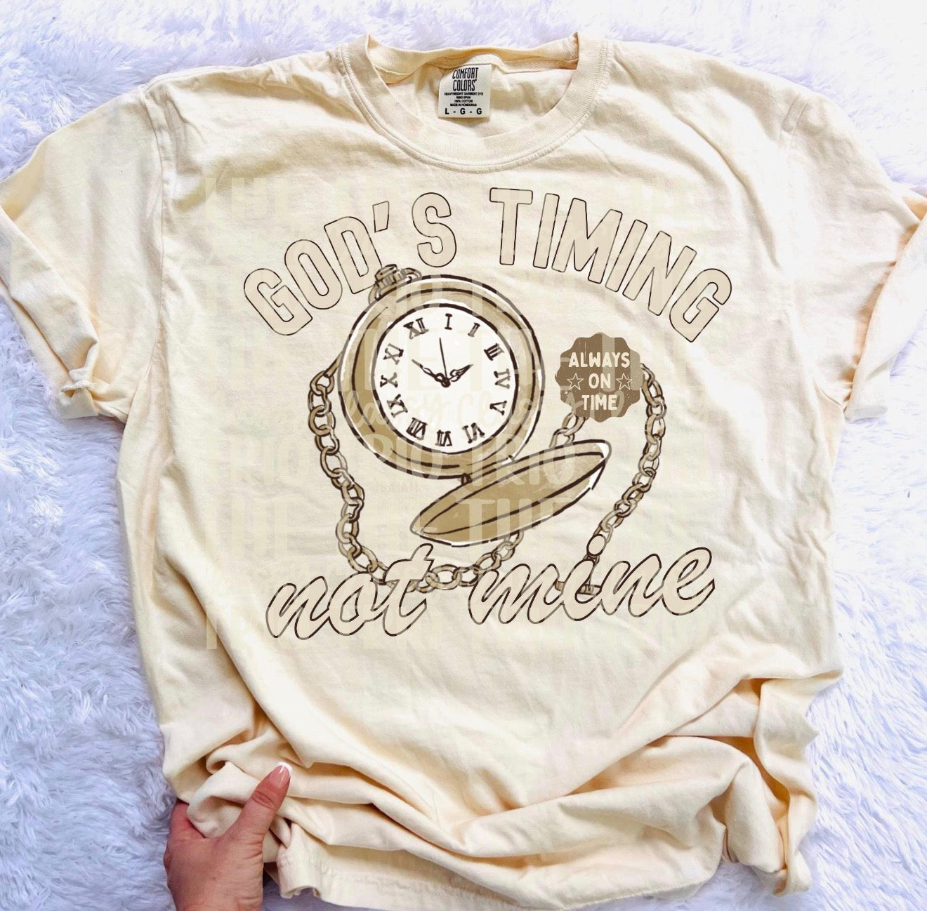 God’s timing not mine - TRANSFER (CT)