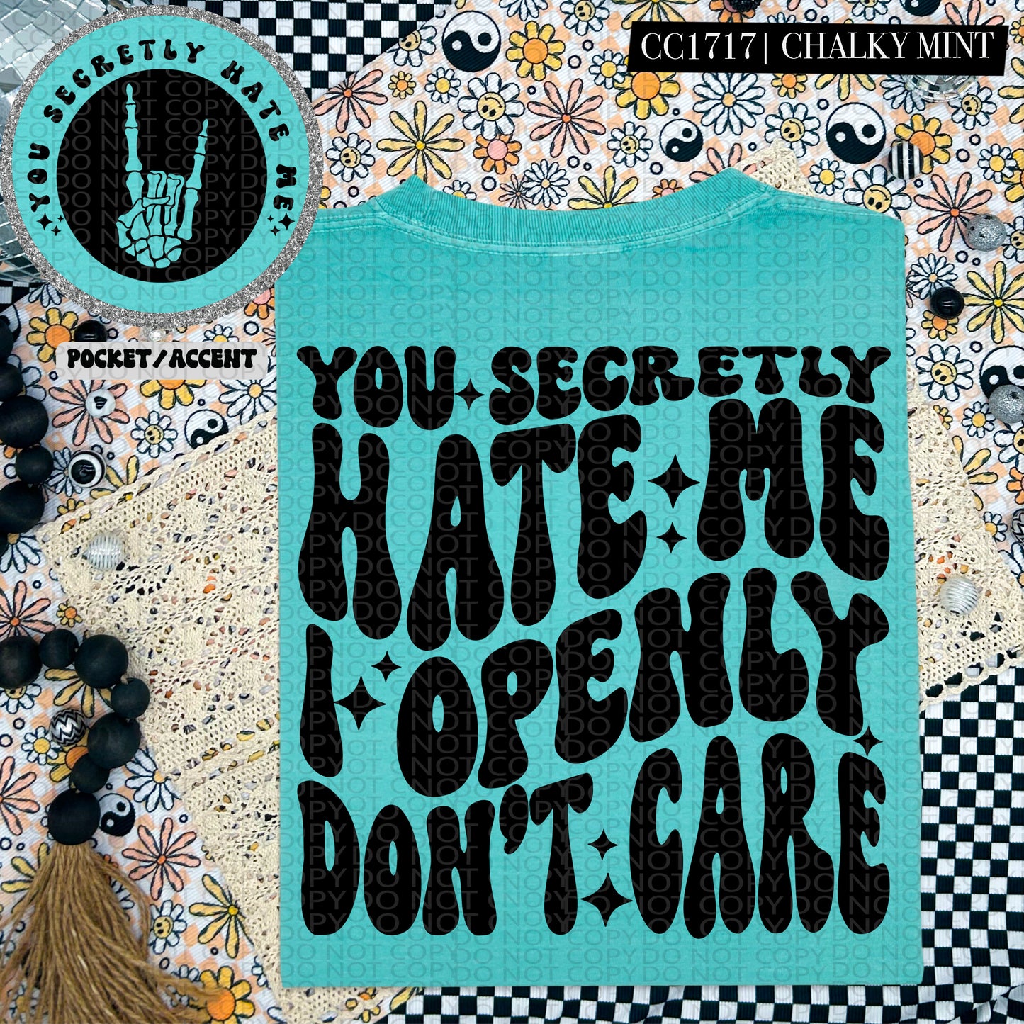 You Secretly Hate Me I Openly Don't Care - Transfer (HW)