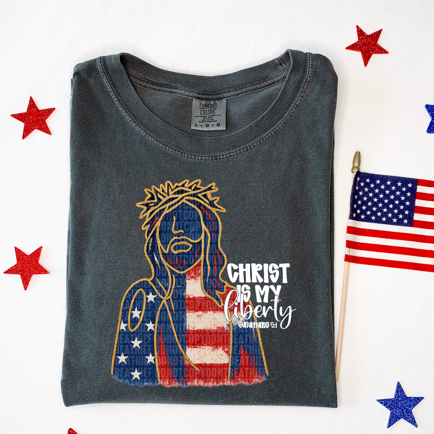 Christ Is My Liberty / Whiteink - TRANSFERS (SDD)