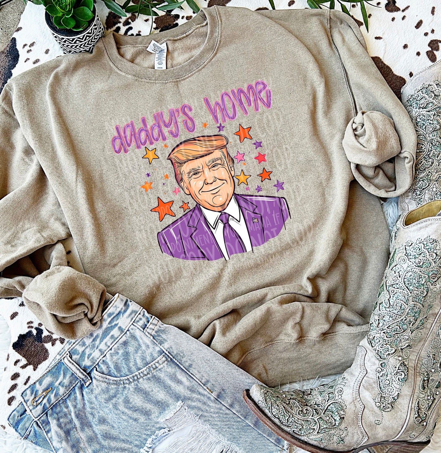 Daddy's Home Purple- TRANSFER (S)
