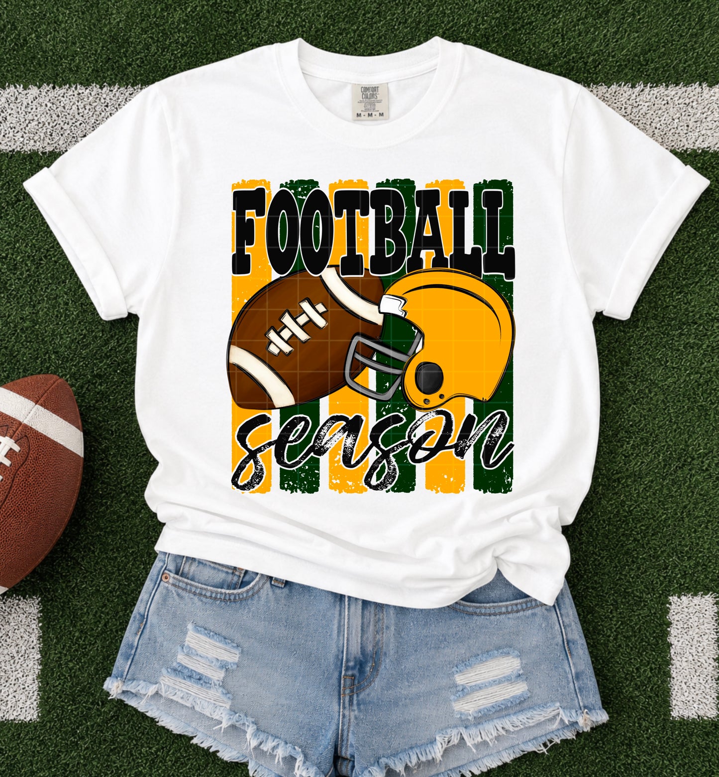 Football Season / Huntergreen & Gold - TRANSFER (SDD)