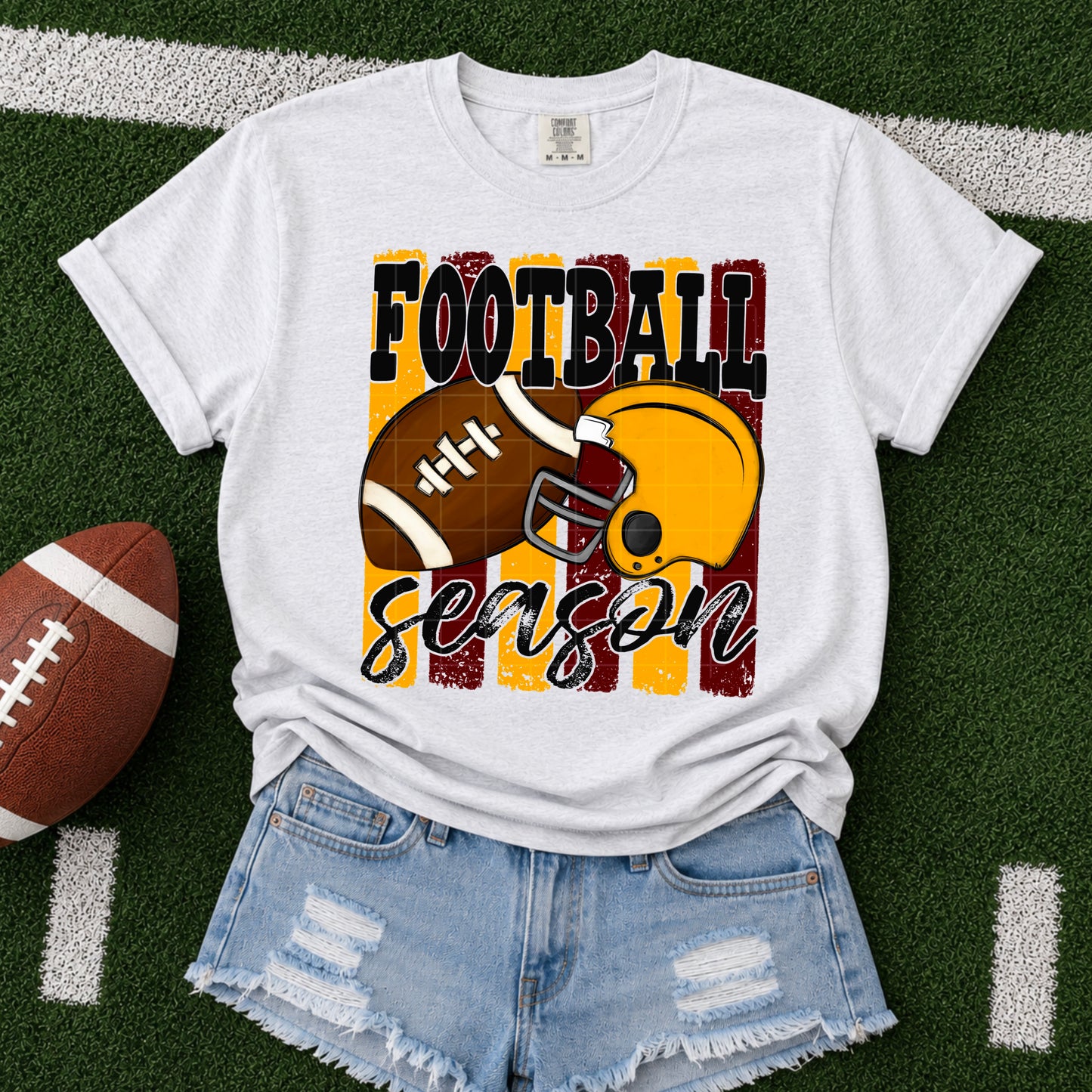 Football Season / Maroon & Gold - TRANSFER (SDD)