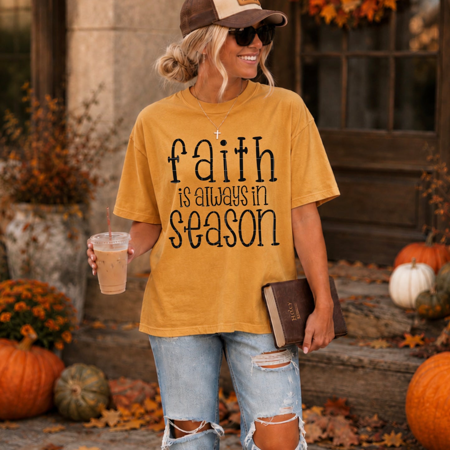Faith Is Always In Season / Black - Transfers (SDD)