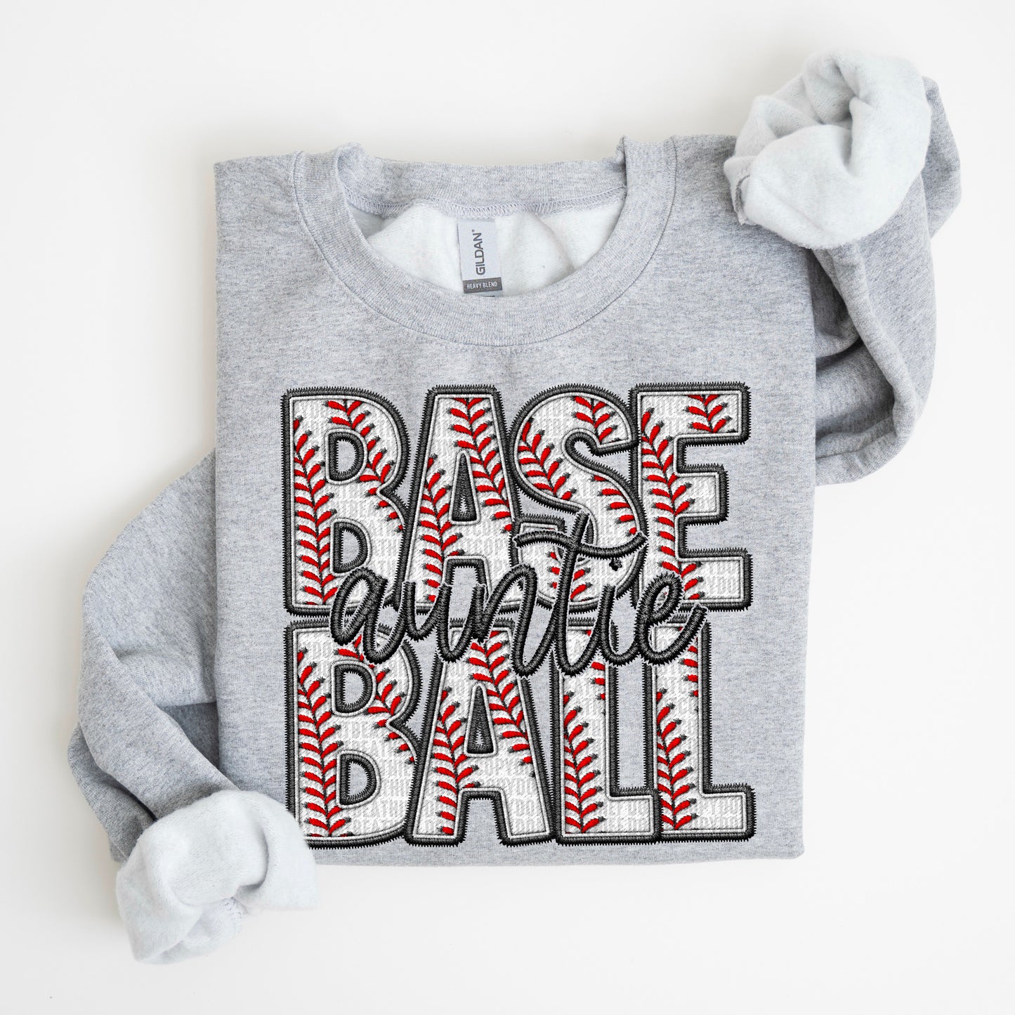 Faux Embroidery Baseball Names - Transfer (SDD)