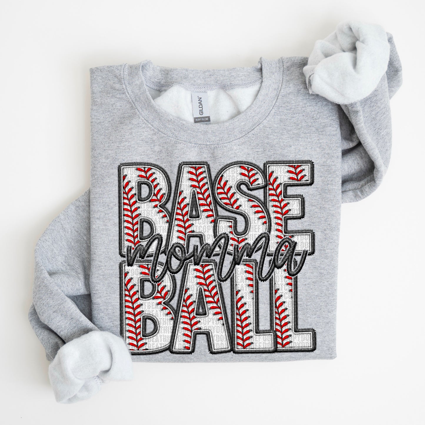 Faux Embroidery Baseball Names - Transfer (SDD)