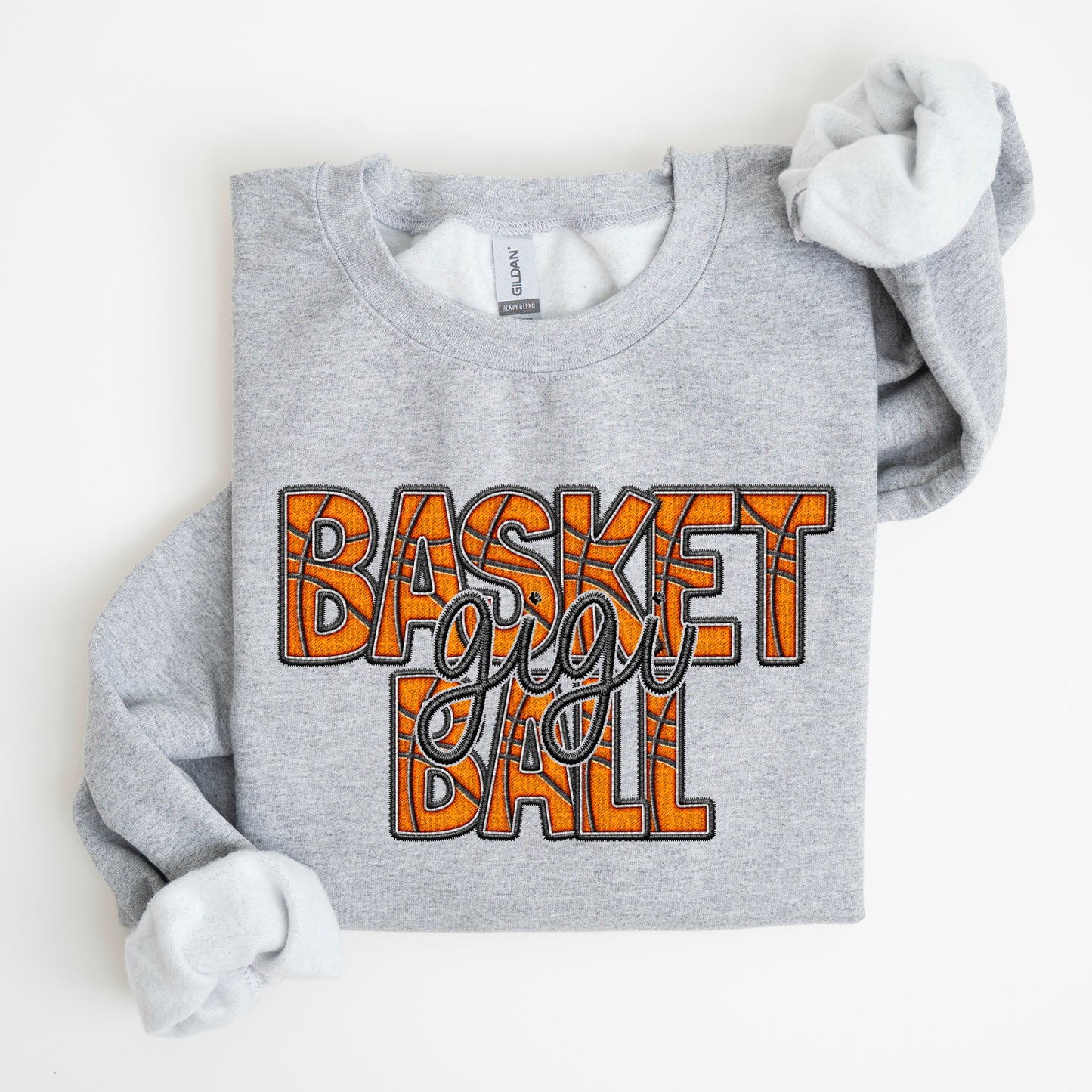 Faux Embroidery Basketball Names - Transfer (SDD)