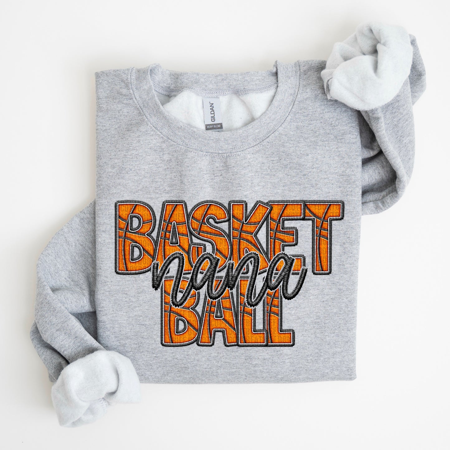 Faux Embroidery Basketball Names - Transfer (SDD)