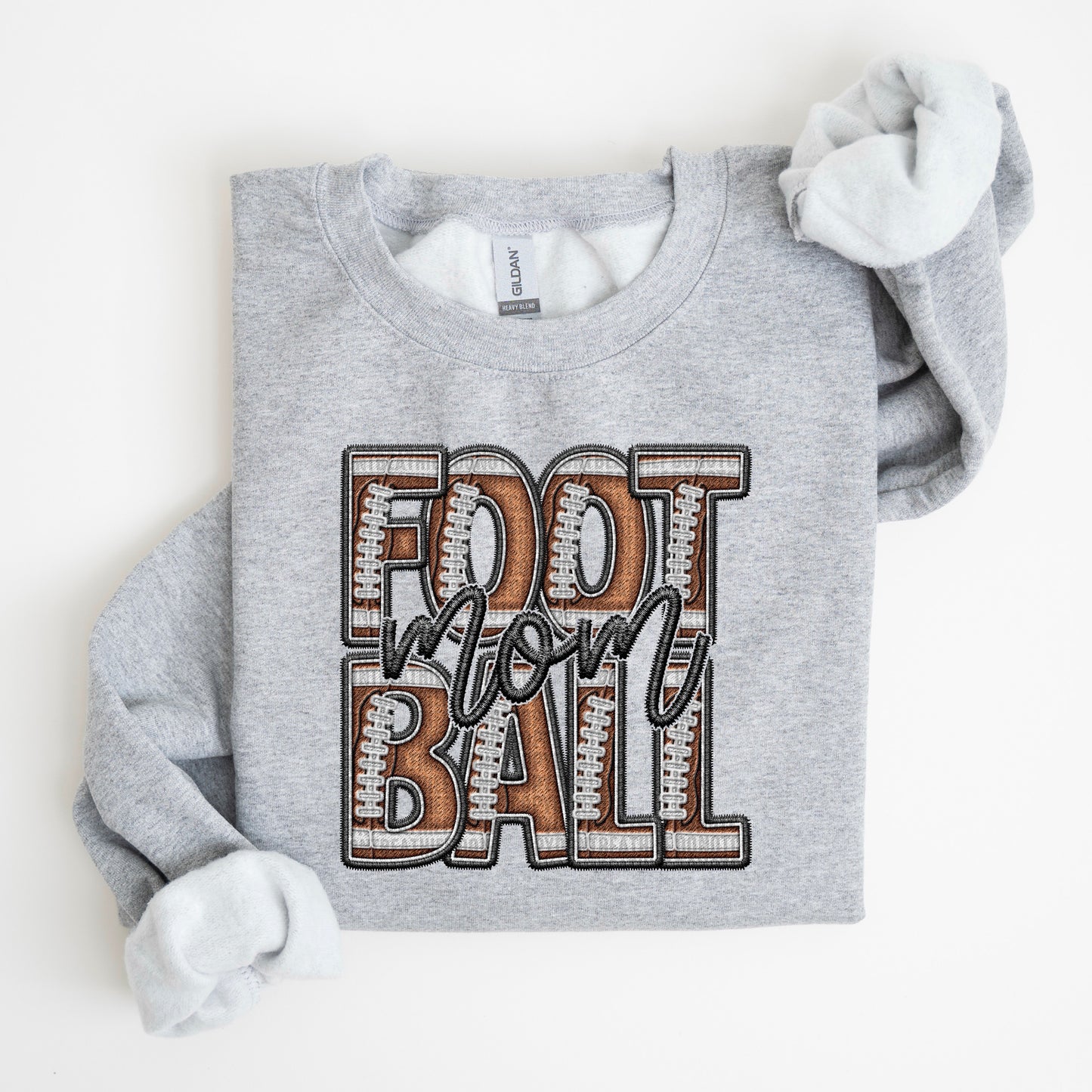 Faux Embroidery Football Names - Transfer (SDD)