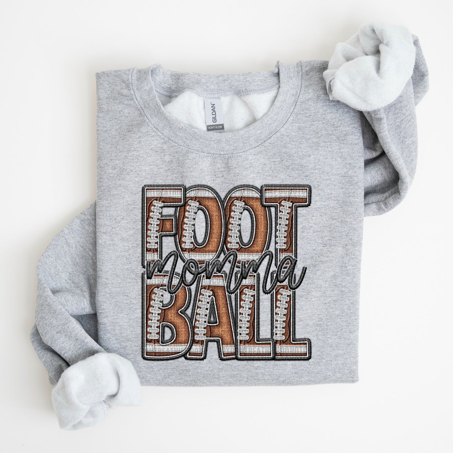 Faux Embroidery Football Names - Transfer (SDD)