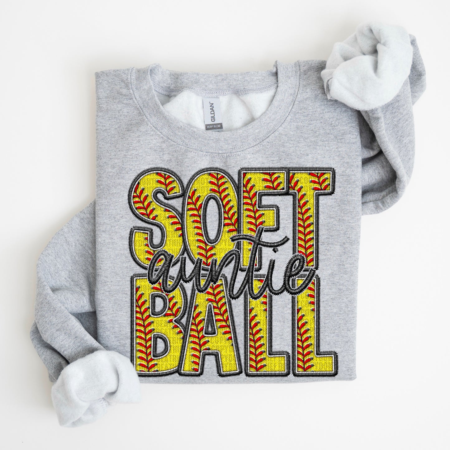 Faux Embroidery Softball Names - Transfer (SDD)