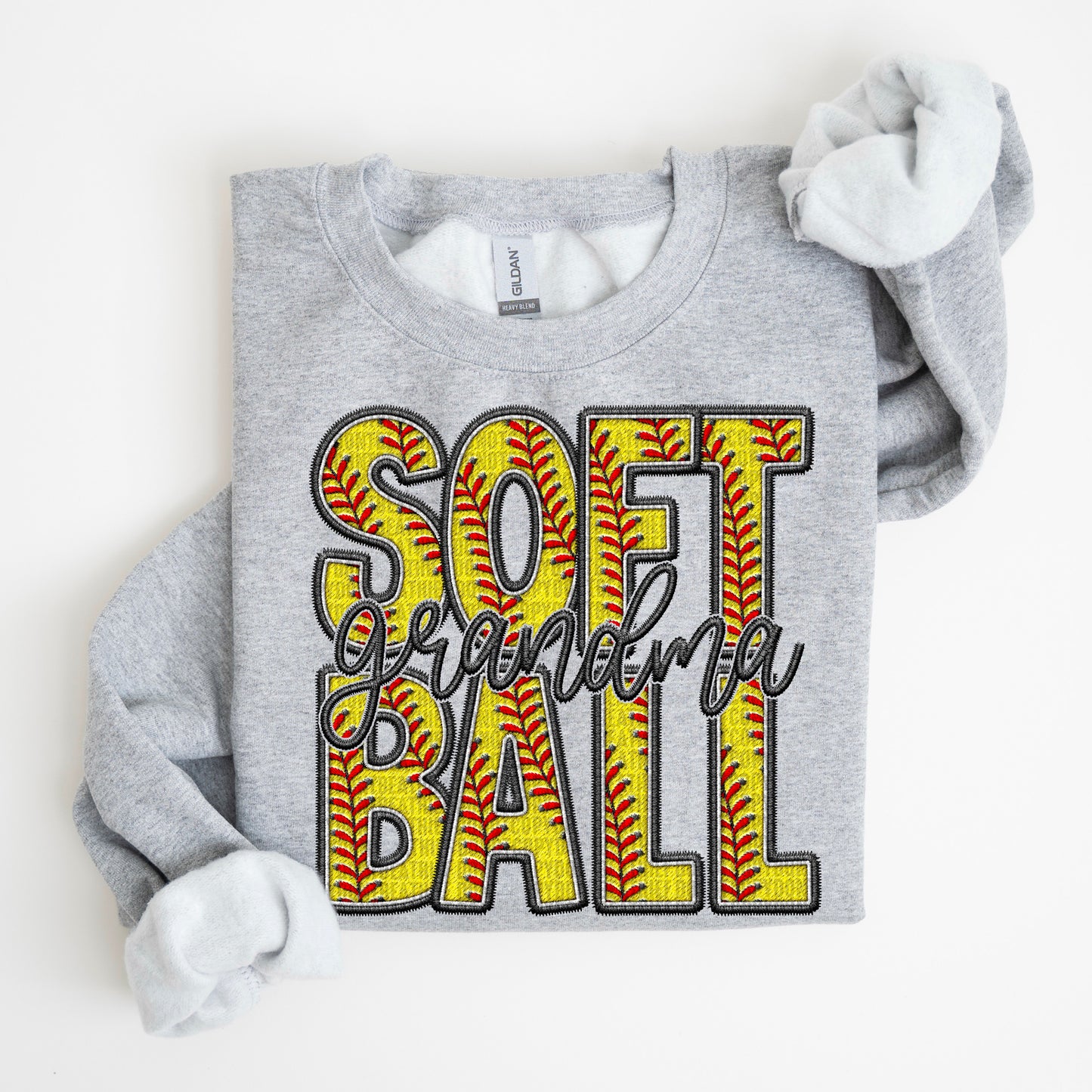 Faux Embroidery Softball Names - Transfer (SDD)