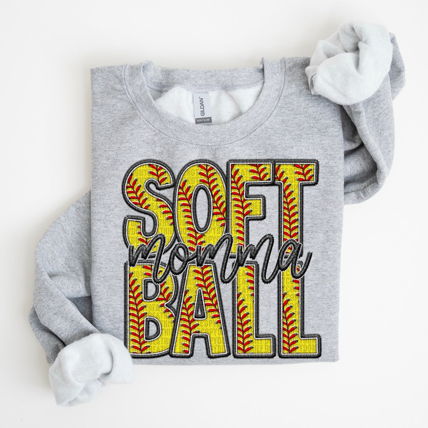 Faux Embroidery Softball Names - Transfer (SDD)