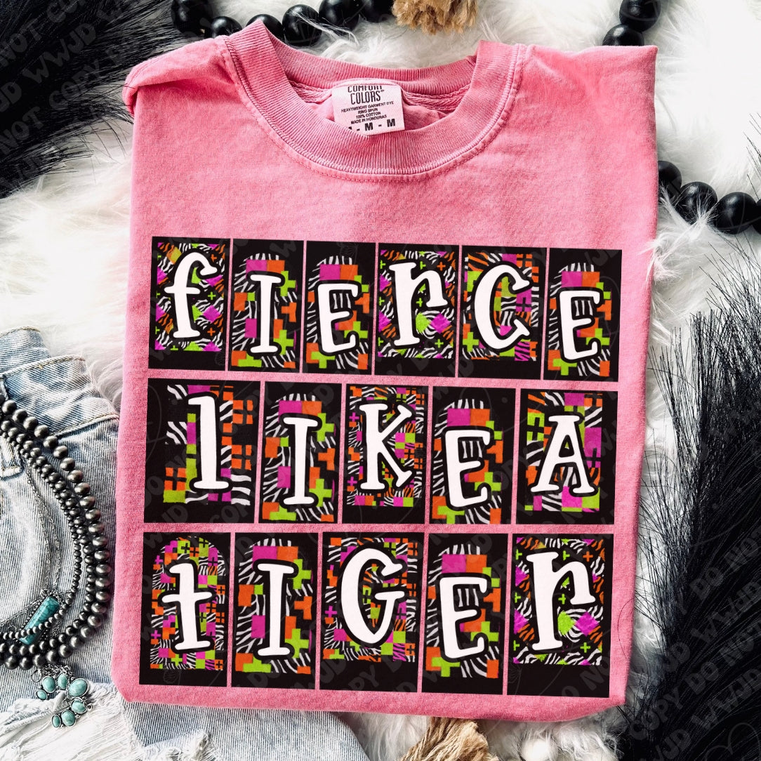 Fierce Like A Tiger - TRANSFER (VL)